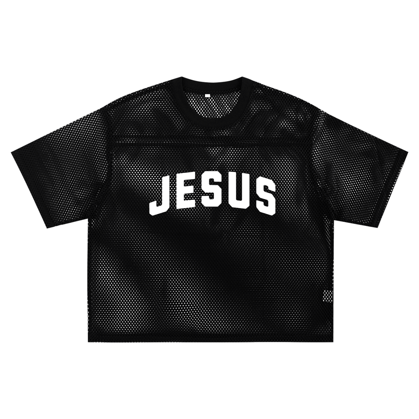 Jesus Jersey - Boxy Net T-shirt
