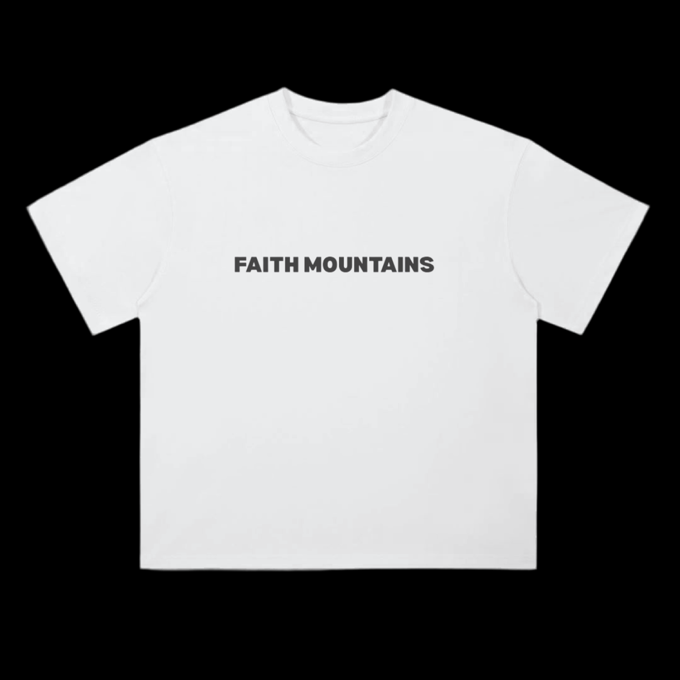 Faith mountains - Drop Shoulder T-Shirt