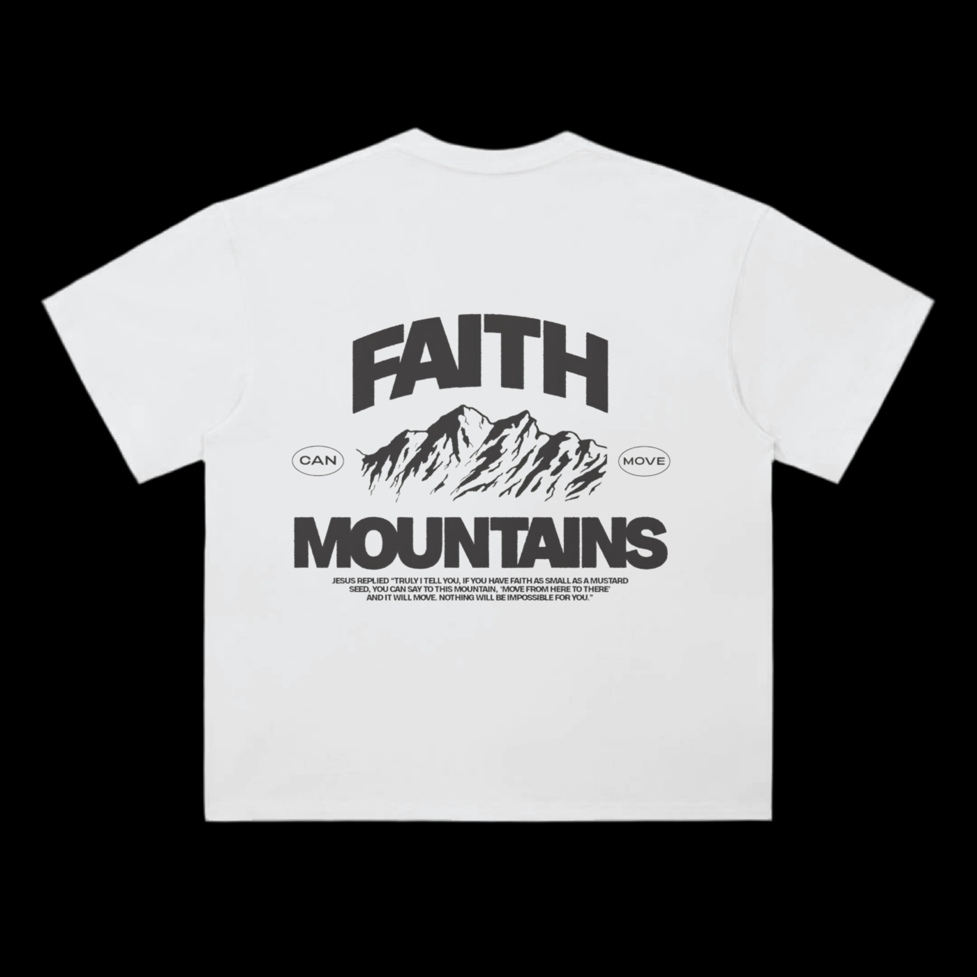 Faith mountains - Drop Shoulder T-Shirt