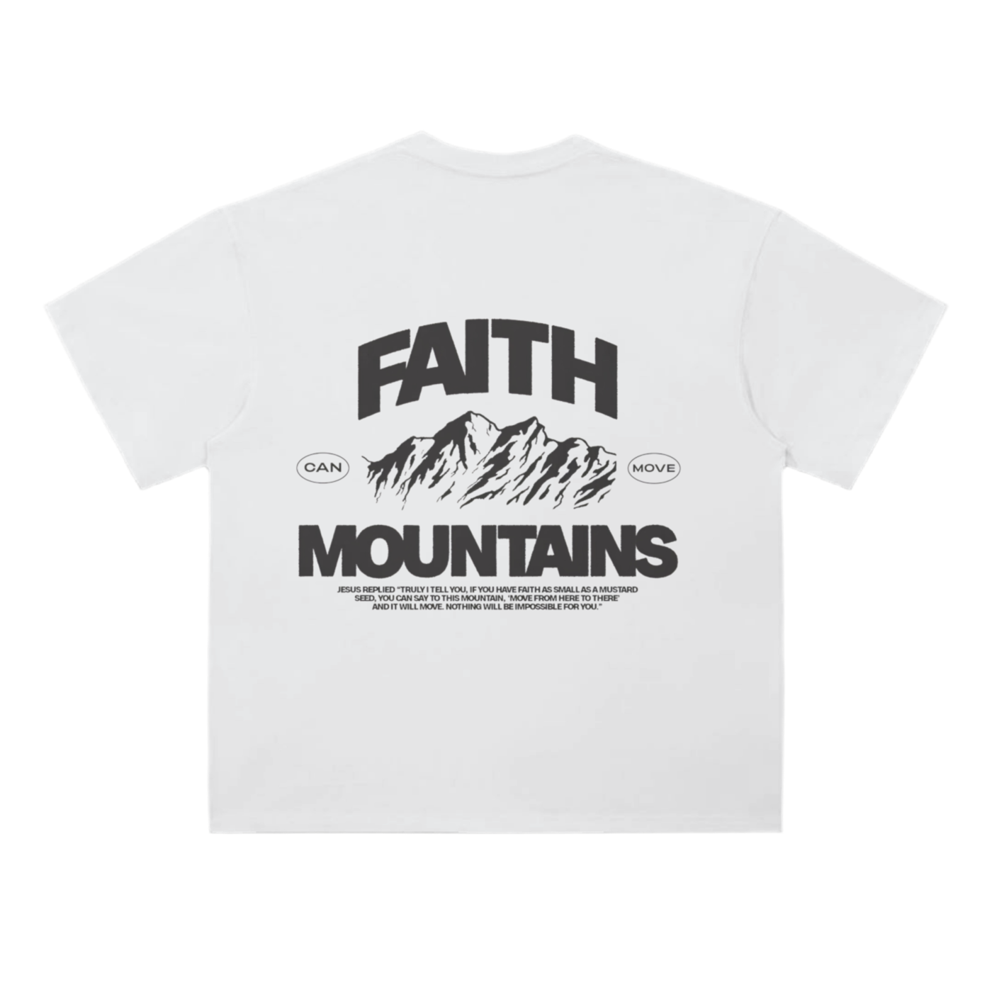 Faith mountains - Drop Shoulder T-Shirt