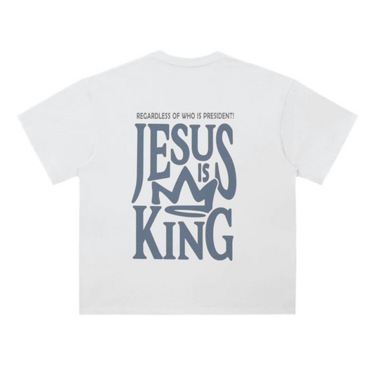 Jesus is King - Drop Shoulder T-Shirt