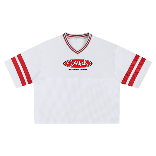 Saved by Jesus - casual jersey